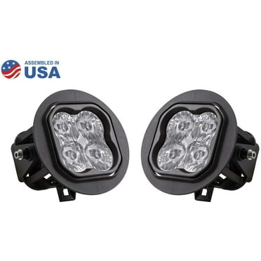 Diode Dynamics SS3 LED Fog Light Kit, Toyota Tundra, White SAE/DOT Driving Sport Fits select: 2006-2014 FORD F150, 2005-2011 TOYOTA TACOMA