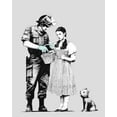 thumbnail image 1 of "Stop And Search, Banksy - CANVAS OR PRINT WALL ART", 1 of 1