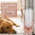 thumbnail image 1 of WEUVEB Dog Travel Drinking Bottle Hanging Design Pink 1Set, 1 of 7