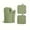 Green, variant on YOPTOP 4pcs Set Extra Thick Heat-Resistant Oven Mitts & Pot Holders 13” - Durable Cotton Kitchen Gloves and Pads for Cooking Baking Grilling - Gray,Green