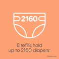 thumbnail image 4 of Recambios para pañales Diaper Genie 270 (paquete de 8), aroma limpio Diaper Genie NA, 4 of 7