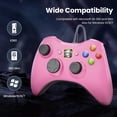 thumbnail image 3 of Xbox 360 gamepad con Cable PC de vapor multi-función de la unidad de vibración libre gamepad, 3 of 5