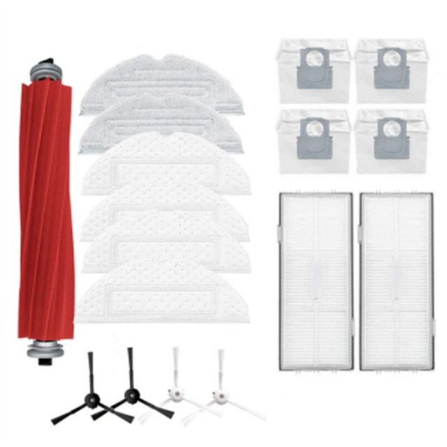 1 juego para aspiradora robot G10S/G10S PRO S7 MaxV Ultra Accesorios Cepillo principal Cepillo lateral Filtro Bolsa para polvo