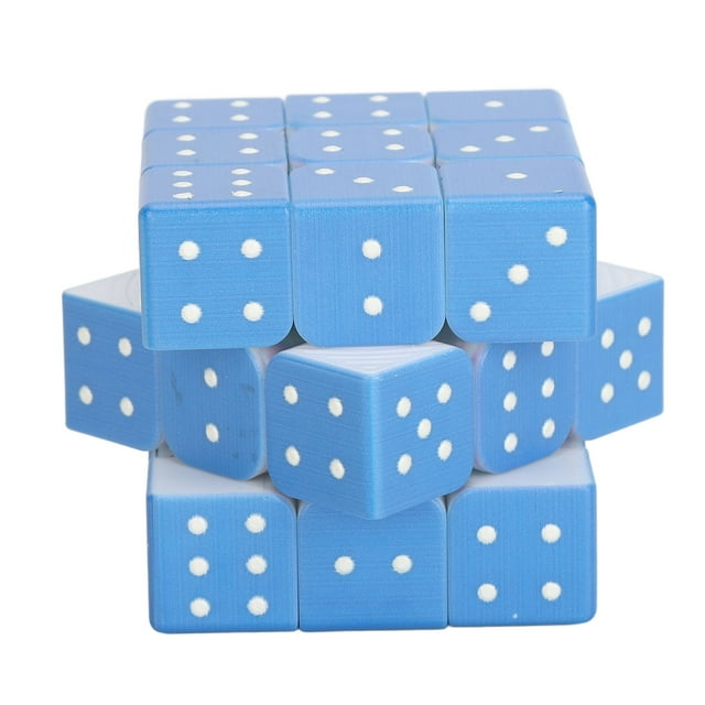 Rompecabezas De Velocidad Braille, Rompecabezas De Velocidad Ciega 3x3 Ajustable Con Tensión, Entrenamiento Cerebral Portátil Para Personas Ciegas