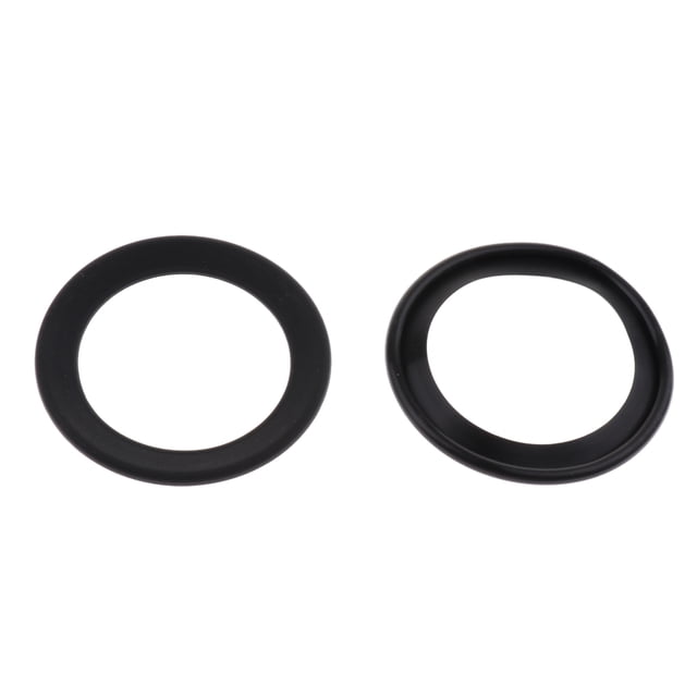 2pcs Saxofón Mute Ring Sax para trompeta Soprano Alto Tenor Sax Saxo tenor Sunnimix Anillo silenciador de saxofón