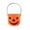 Orange, variant on Jpxdew Halloween Candy Bucket,Classic Pumpkin Bucket with Orange Smiley Face,Sturdy Plastic Handle,Jack O Lantern Pail for Trick or Treat Events,at Halloween Parties,as Indoor Home Decor