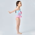 thumbnail image 6 of Hienoo Toddler Girls Cute Cartoon Ruffle Spaghetti Strap One-Piece Swimsuit, Sizes 2-8, 6 of 8
