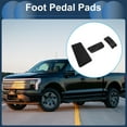 thumbnail image 2 of Ofertas Únicas 3 Pcs Almohadillas de Pedal Automático Cubiertas de Pedal de Acelerador para Ford para Ranger 2024 Aleación de Aluminio Negra, 2 of 6