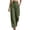 Army Green, variant on Womens Wide Leg Pants Lounge High Waist Button Baggy Trousers with Pockets Business Casual Work Pants Fall Clothes