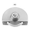 thumbnail image 1 of Baohd 10 -12mm Glass Door Lock Stainless Double Bolts Swing Push Sliding Access Control Glass Door, 1 of 6