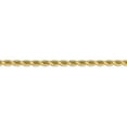 thumbnail image 3 of 14K Yellow Gold chain Rope Diamond-cut 22 in 3.5 mm, 3 of 5