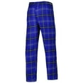 thumbnail image 4 of Men's Concepts Sport Royal/Black Golden State Warriors Ultimate Plaid Flannel Pants, 4 of 4