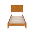 thumbnail image 5 of Nantucket King Solid Wood Low Profile Platform Bed in Light Toffee, 5 of 10
