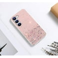 thumbnail image 6 of Compatible with Samsung S23 Plus Case Clear Glitter Silicone, Phone Case Samsung Galaxy S23 Plus Case Glitter Sparkle Pink Shockproof Thin Cover (Pink), 6 of 7