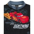 thumbnail image 5 of Disney Cars Lightning McQueen French Terry Racing Zip Up Coverall Toddler to Big Kid, 5 of 5