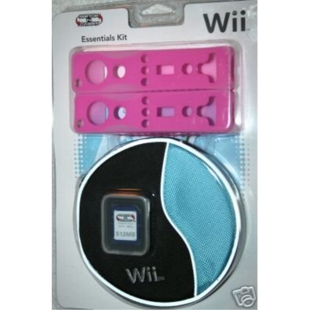 wii essentials kit pink