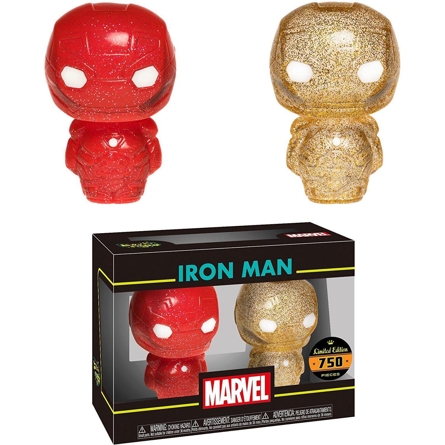 【アウトレット☆送料無料】 XS: HIKARI FUNKO Marvel Gold & (Red 2PK Man Iron - アメコミ