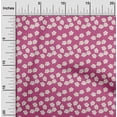 thumbnail image 2 of oneOone Viscose Chiffon Pink Fabric Floral Craft Projects Decor Fabric Printed By The Yard 42 Inch Wide-G5, 2 of 4