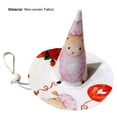 thumbnail image 6 of Pet Hat Eye-catching Wear Resistant Non Woven Fabric Love Heart Print Dog Hat Pet Headwear for Autumn-M,4, 6 of 8
