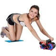 thumbnail image 2 of Roue à Rouleaux Abdominaux pour l'Équipement d'Entraînement Abdominal avec Assistance Automatique au Rebond et Ressorts de Résistance avec Poignée Ergonomique, 2 of 5