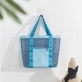 thumbnail image 3 of Apmemiss Women's Solid Beach Pool Handbag, Blue, 3 of 5