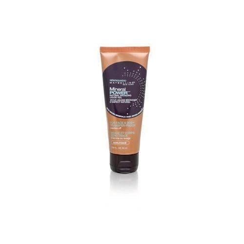 maybelline mineral power natural bronzing liquid veil for face & body 90ml/3.04oz - dark