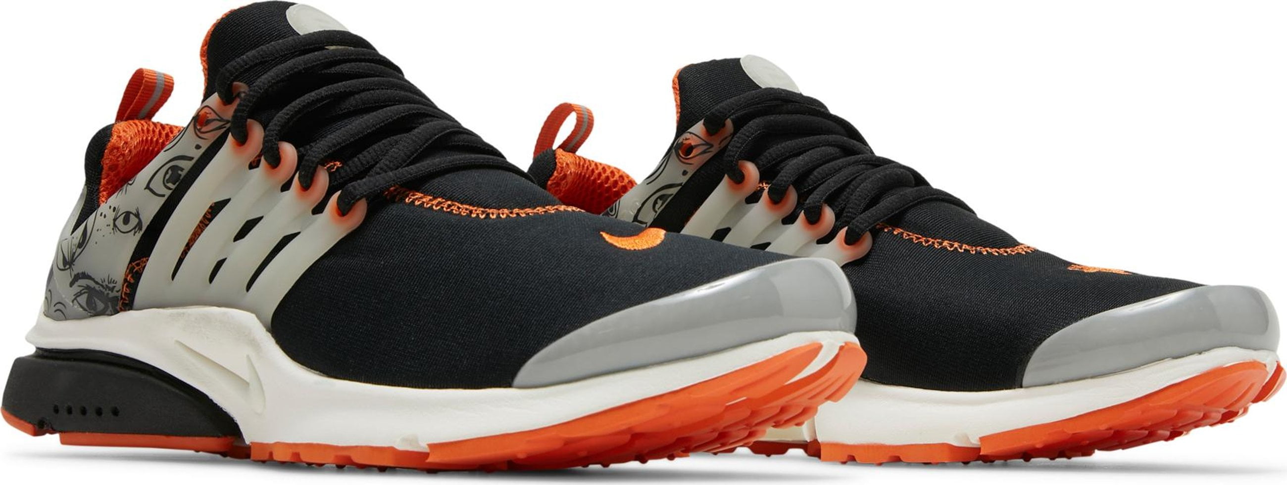 black and orange presto
