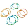 thumbnail image 3 of Bluey BFF Beaded Bracelets Set, 8 Unique Designs for Kids, Stretch Bands, 3 of 5