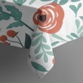 thumbnail image 3 of Pioneer Flower Floral Print Pattern Rectangle Tablecloth 60"x102",Waterproof Polyester Rectangle Table Cloth, Wipeable Spillproof Polyester Tablecloth for Dining, Camping, Indoor and Outdoor, 3 of 6