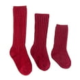 thumbnail image 4 of Lian LifeStyle Children 1 Pair Knee High Wool Socks 3 Sizes 13 Colors, 4 of 4