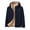 Navy, variant on Fleece Jackets For Women and Men Winter Warm Fuzzy Plush Thick Soft Hooded Coats Outerwear with Pockets