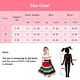 thumbnail image 3 of Girl Mexican Dress Halloween Costume Kids Traditional Senorita Blouse Dance Skirt, 3 of 6
