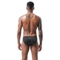 thumbnail image 3 of Ketyyh-chn99 Swimming Trunks for Men Men Swimwear Swimsuits Swim Boxer Briefs Swim Board Shorts Trunks for Men and Boys Black,S, 3 of 5