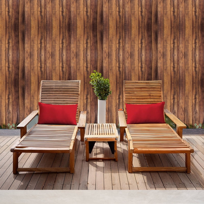 Covers&All Sunbrella Lumbar Pillows Set of 2, UV Fade resistant & Water Repellent Rectangle Lumbar Throw Pillows (Inserts with Covers) for Indoor Outdoor Use