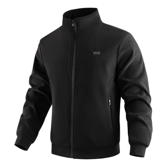 Yokua Heated Fleece Jackets for Women Men with Battery Pack Zip Up Heating Coat