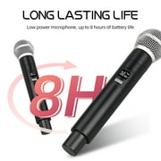 Wireless Microphone System D Debra Audio VM302 with Handheld Mic Have XLR Interface, 260 ft Range, for Home Karaoke Wedding Conference Speech