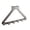 A, variant on Heavy Duty Over The Door Coat Rack with 6 Hooks No Drill Installation Gunmetal Gray Space Saving Organizer