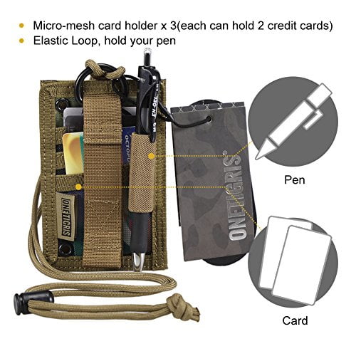 Onetigris Tactical Id Card Holder