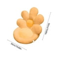 thumbnail image 6 of Christmas Decorations Indoor New Flower Seat Cushion with Backrest Onepiece Plushs Chair Cushion Floor Butt Cushion Hanging Basket Tatami Bays Window Cushion, Orange, 6 of 6