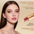 thumbnail image 6 of Waterproof Eyeshadow Stick 3-in-1 Gradient Pen 3 Shades Cream Eyeshadow Pencil Matte Shimmer Long-Lasting Eye Makeup, 6 of 7