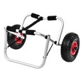 thumbnail image 1 of Chariot de Transport pour Kayak Canot avec Roues de 10 Pouces pour un Rangement Pratique, 1 of 8