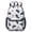 Police and Light, variant on Police and Vest Blue Pattern 17" School Backpacks for Teens,Waterproof Oxford Fabric,S-Shape Padded Straps for School,Travel,Hiking,Camping
