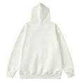 thumbnail image 3 of Lilgiuy Plus Size Sweatshirts for Men Casual Hooded Round Neck Long Sleeve Pullover Solid Color Sweatshirts Blouse for Photoshoot, 3 of 4