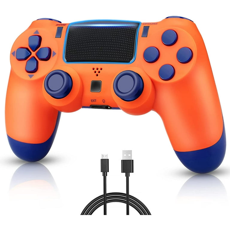 Wireless Controller for PS4 , Orange - Walmart.com
