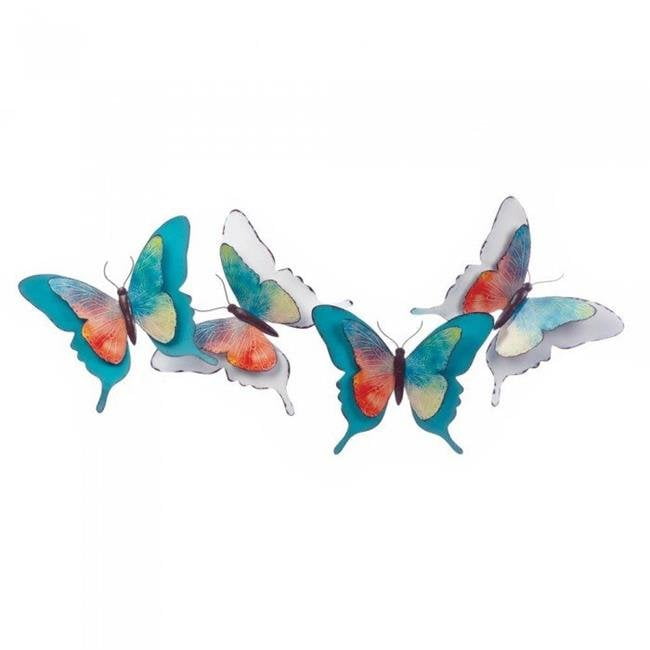 Metal 3D Watercolor Butterfly Wall Decor