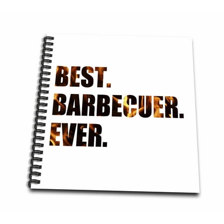 3dRose Best Barbecuer Ever - bbq grilling chef - barbecue grill king griller - Mini Notepad, 4 by (The Best Bbc Mini Series)