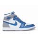 thumbnail image 2 of Ni - ke 2023 Ni - ke Air Jordan 1 Retro High OG AJ1 TRUE BLUE DZ5485-410 Size 10, 2 of 5