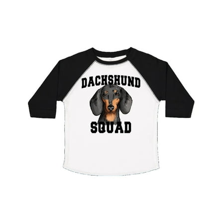 

Inktastic Dog Dachshund Squad Gift Toddler Boy or Toddler Girl T-Shirt