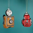 thumbnail image 4 of Adornos de cristal para árbol de Navidad, accesorios para el hogar, coche colorido, decoración de árbol de Año Nuevo, novedad 2023, 4 of 4