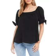 Karen Kane Square Neck Puff Sleeve Top